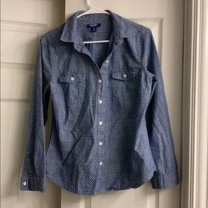 Old Navy chambray top